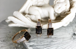 Комплекты 585 полудрагоценный вставки